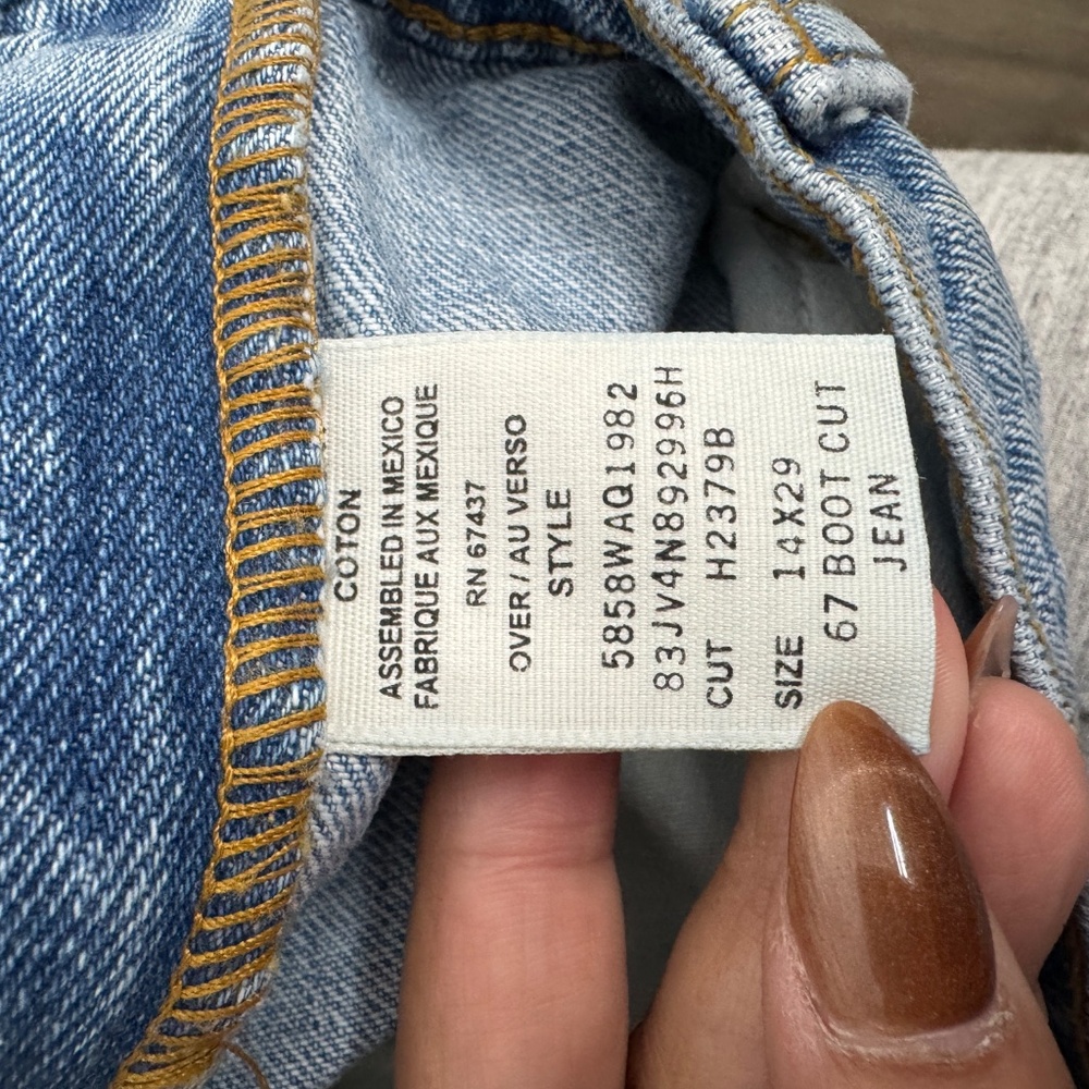 Women's Ralph Lauren Denim 67 Boot Cut Jean size 14‎ x 29 - Picture 13 of 14